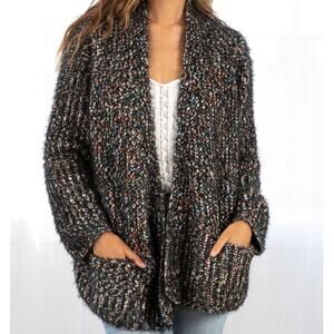 Lovestitch Starry Night Marled Cardigan
